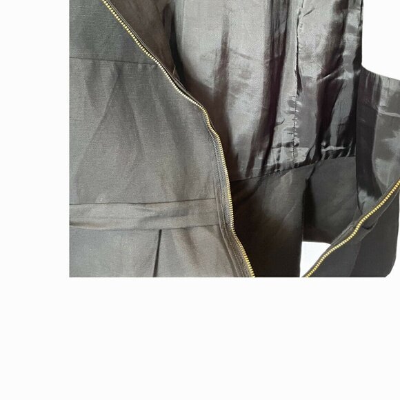 Sandra Angelozzi Womens Black Sleeveless Top Sz 42 - Picture 5 of 7